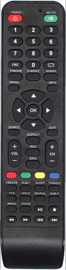 Пульт HUAYU SA-230 ASPECT для TV Telefunken / Skyline / OLTO