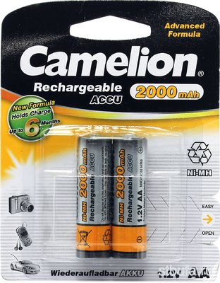 Аккумулятор Camelion R6 (AA) - 2000mAh Ni-Mh