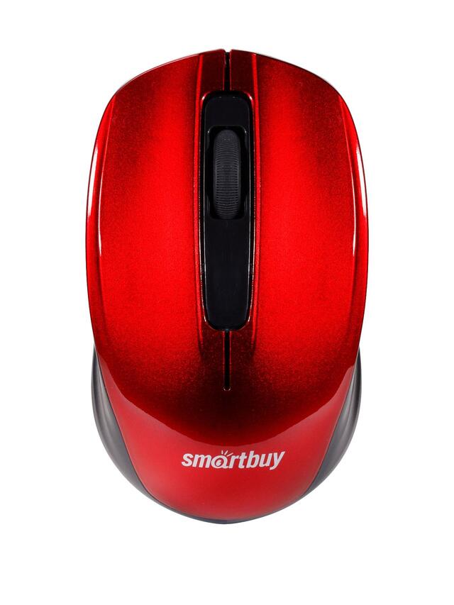 Мышь SMARTBUY ONE SBM-332AG-R беспроводная, красный