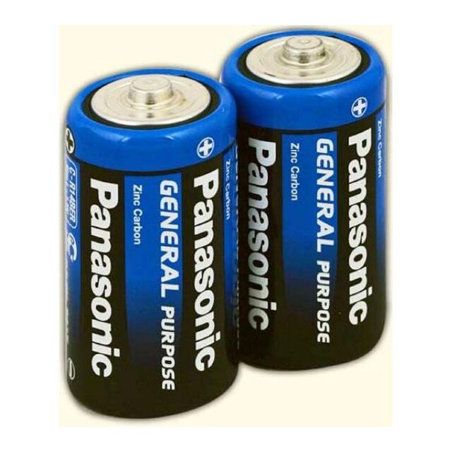 Элемент питания PANASONIC R14 Gen Purpose (BLUE) SR2 (24/480)