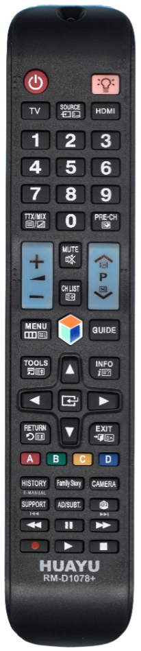 Пульт ДУ для Samsung RM-D1078 + Эко упаковка, корпус AA59-00581A