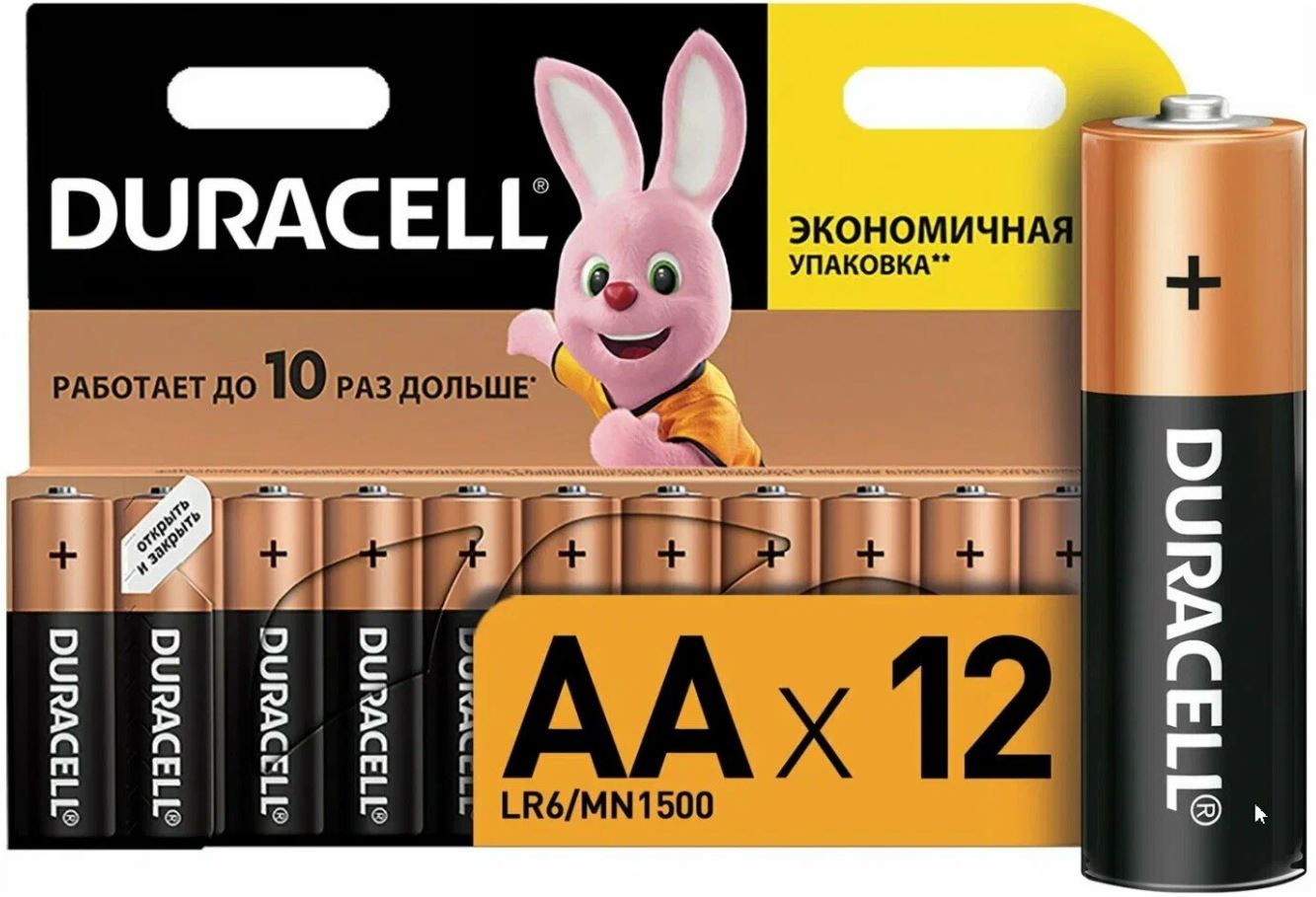 Элемент питания DURACELL LR06  BL12 (12)