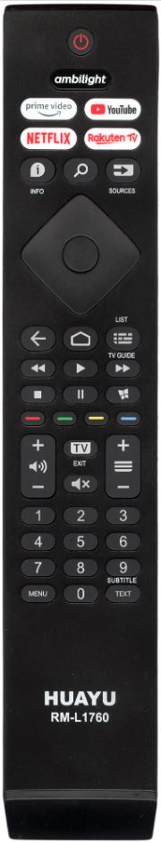 Huayu для PHILIPS RM-L1760 LCD TV универсальный пульт