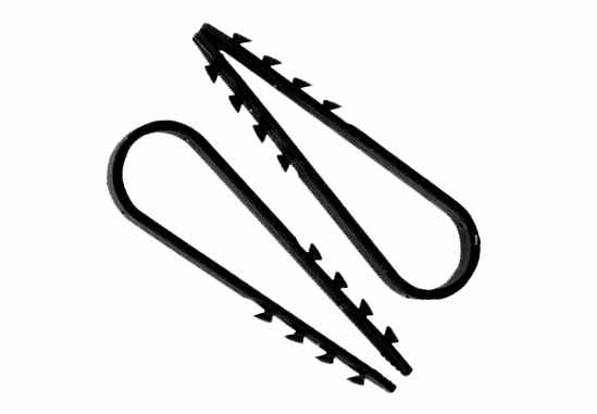 Дюбель-хомут 5-10 черный (100 шт.) PROCONNECT