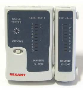 Тестер кабеля RJ-45+RJ-11 468 PROconnect