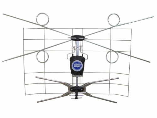 Антенна уличная  ASP-4 Lux "чемодан" половинка (черный DVB-T )