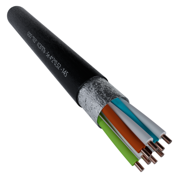 Кабель 4pr F/UTP-5e 24 AWG PE (0,48)
