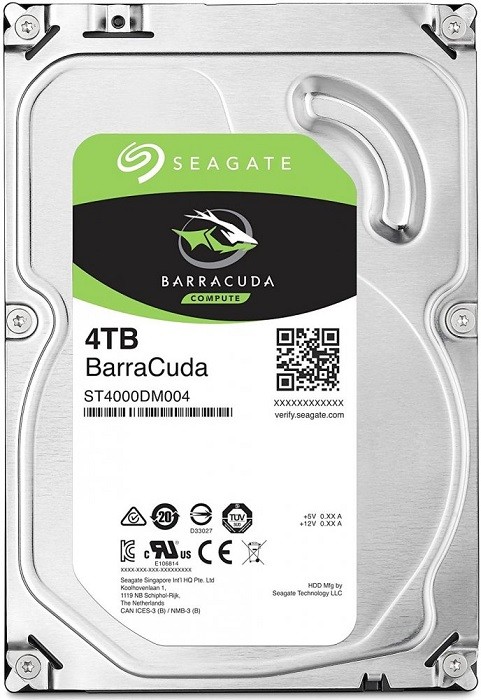 Жесткий диск Seagate Original SATA-III 4Tb ST4000DM004 Barracuda (5400rpm) 256Mb 3.5"