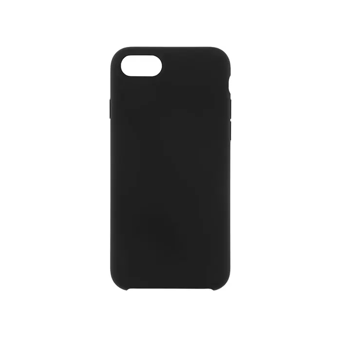 Накладка SILICONE COVER Soft-touch для Apple iPhone 7/8 чёрная