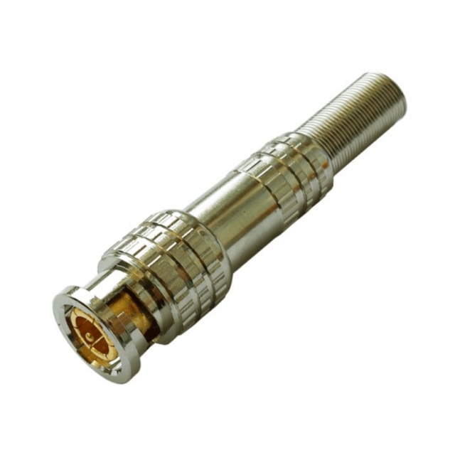 Штекер BNC с пружиной металл/улучшенный SAT 