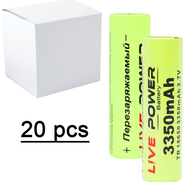 Аккумулятор Live-Power G70 18650 (168A) - 3350 mAh