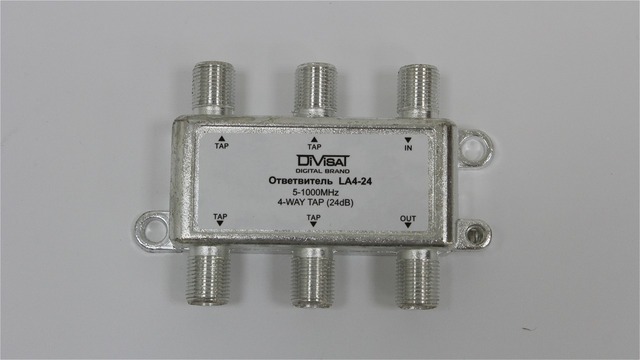 Ответвитель LA4-24 Divisat (в коробке 200)