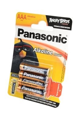 Батарейка PANASONIC Power LR06 (АА) алкалиновая (BL4)