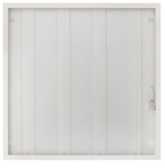 Панель ГОСТ! универсальная светодиодная REXANT 19 мм ПРИЗМА 595x595 72 Вт 180–260 В IP20 6400 Лм 6500 K холодный свет