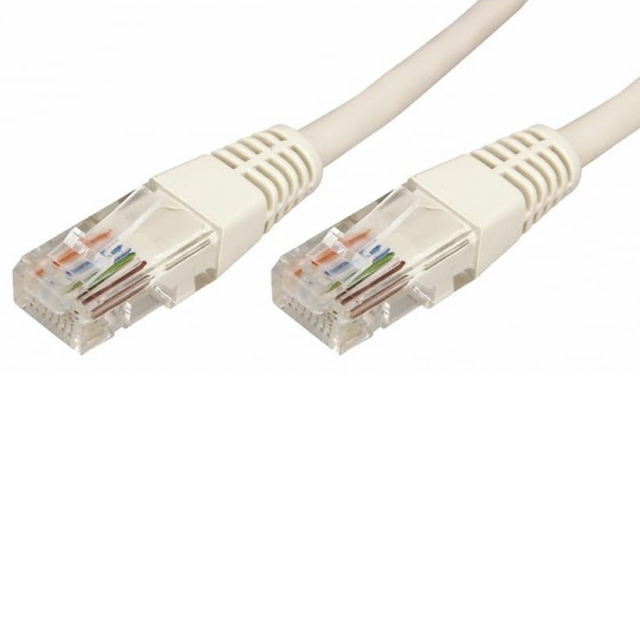 Пaтч-корд U/UTP, категория 5e, RJ45-RJ45, неэкранированный, PVC серый, 25м Rexant