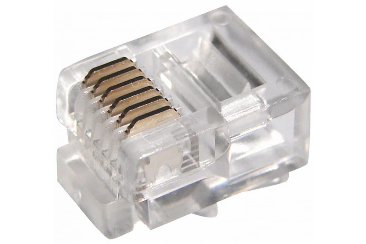 Разъем телефонный RJ-12(6P6C) Rexant 