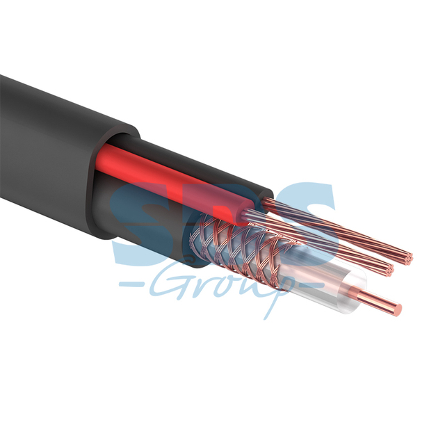 Кабель КВК-П-2 2x0,75 мм2 (Cu/CCA) (96) черный (бухта 200 м) PROconnect