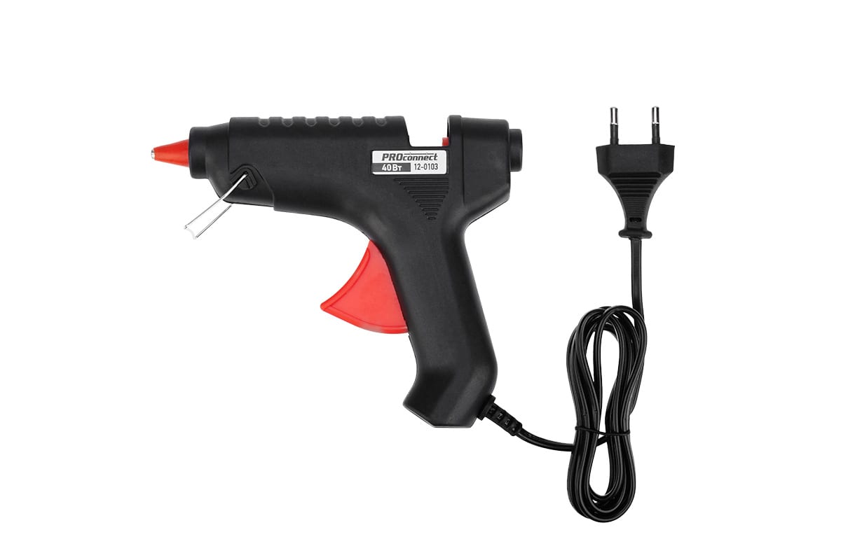 Пистолет клеевой PROconnect, 40 Вт, Ø11 мм, блистер