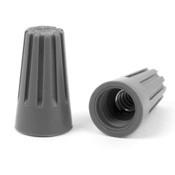 Соединительный изолирующий зажим СИЗ-1, ø 2,7 мм (1,0-3,0 мм²) серый REXANT