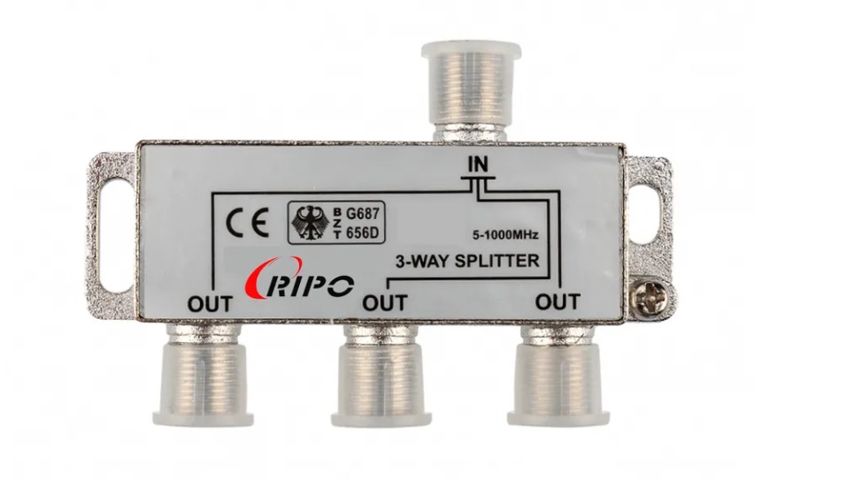 Делитель TV х 3  5-1000 МГц  RIPO