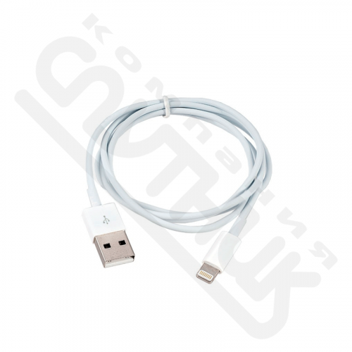 Кабель REXANT Lightning - USB, 1м, белый