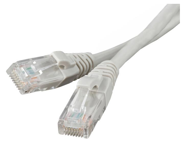 Пaтч-корд UTP Cat5E, RJ45, 10м (серый)