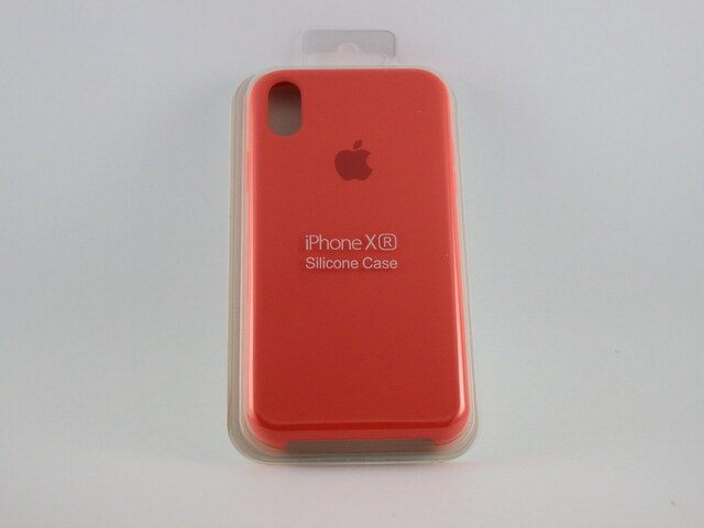 Накладка SILICONE COVER Soft-touch для Apple iPhone XR, красная 