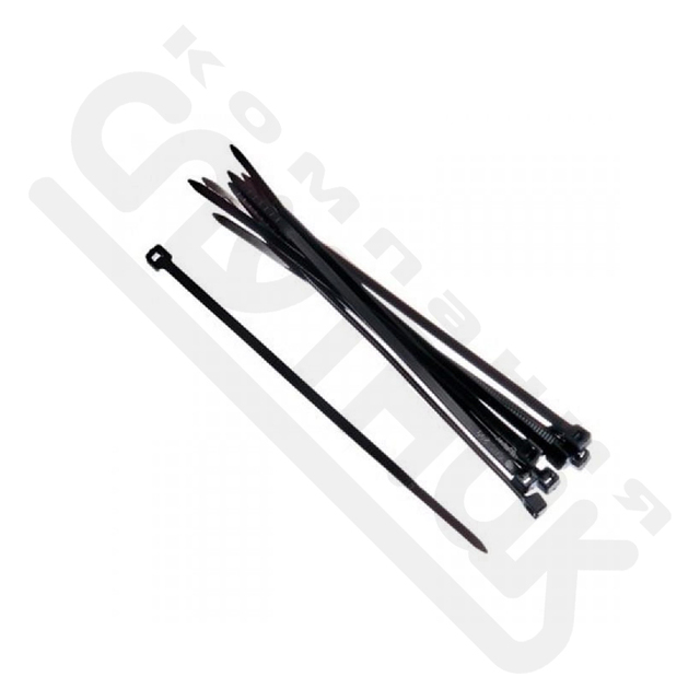 Хомут-стяжка кабельная нейлоновая 450x4,8мм, черная (100 шт/уп) REXANT