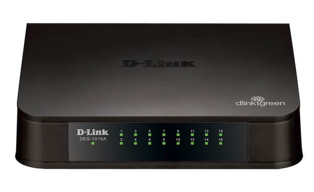 Коммутатор D-link DES-1016A, 16портов, 100Мбит/с
