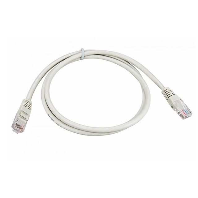 Пaтч-корд U/UTP, категория 5e, RJ45-RJ45, неэкранированный, PVC серый, 2м Rexant