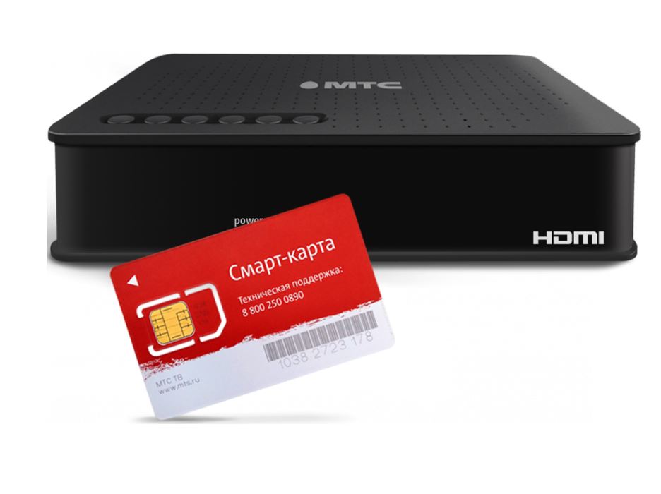 №2 Комплект спутникового ТВ МТС Avit S2-4900 МТС ТВ  DVB-S2 с поддержкой CAS Irdeto (SMART карта в комплекте) + Месяц бесплатного просмотра