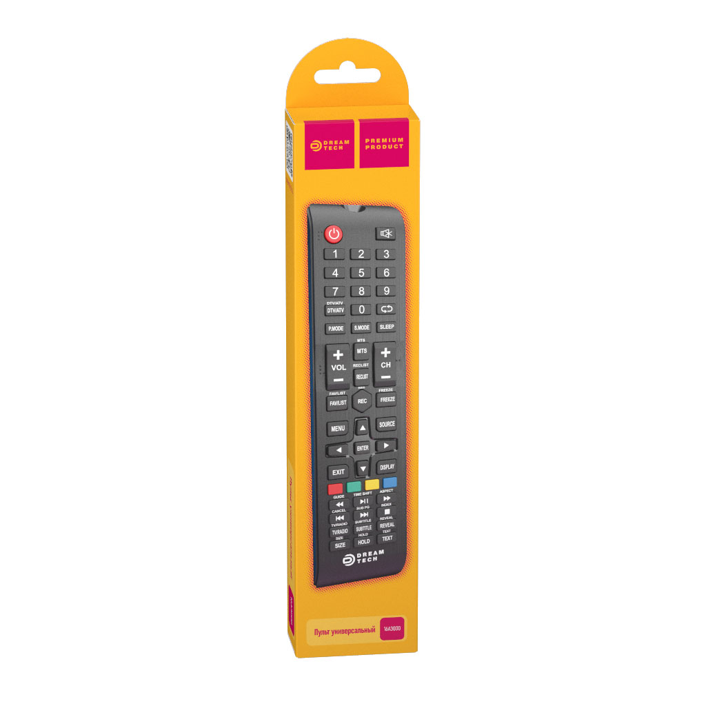 Пульт ДУ универсальный 16А3000 (CX509DTV, DEXP) STYLE