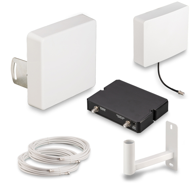 Комплект усиления сотовой связи KRD-900/1800/2100 3G 