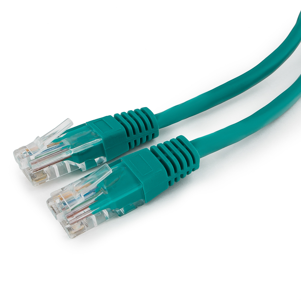 Пaтч-корд UTP Cat5E, RJ45, 0,5м (Зеленый)