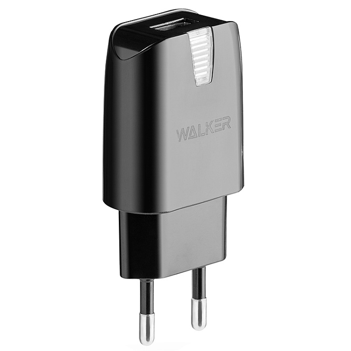 CЗУ WALKER WH-21 USBx1 (2.1А) 10.5Вт, блок, черное