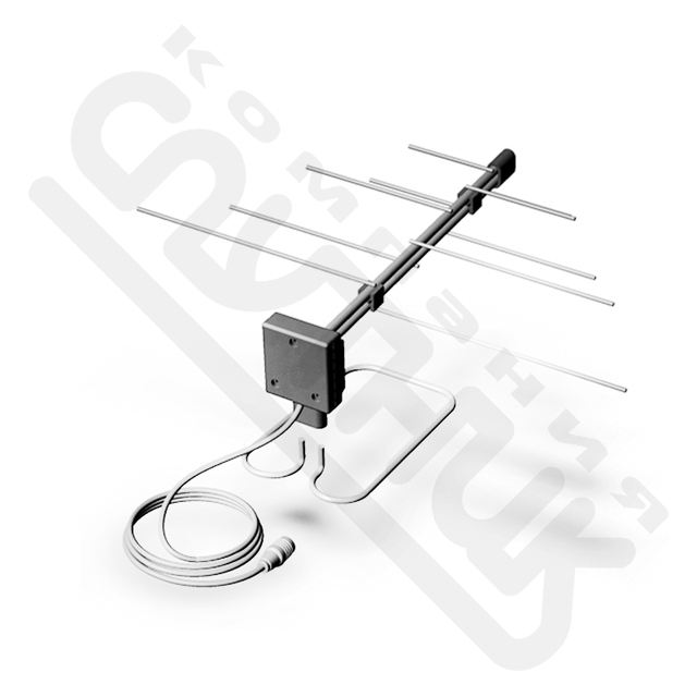 Антенна комнатная  Дельта K132А активная 5V без б/п (в коробке 30шт)