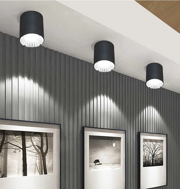 Светильник универсальный REXANT Sirius 15 Вт 4000 К LED черный