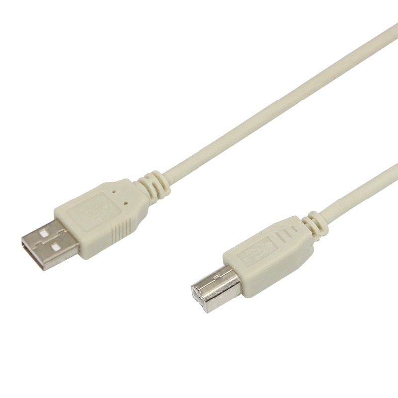 Шнур REXANT USB (шт.USB B - шт.USB A) 3м, серый
