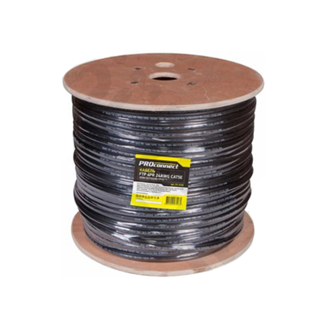 Кабель PROconnect FTP 4PR 24 AWG, CAT 5e OUTDOOR, 305 м.