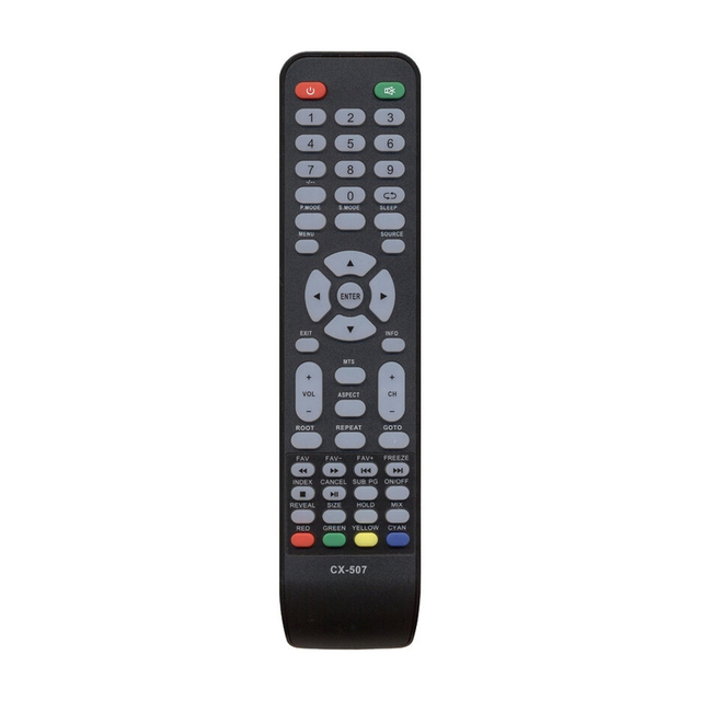 Пульт HUAYU CX-507 (CX507) AKAI для TV Akai / Helix / Galatec / Telefunken / DNS / Hyundai / Manta / Mystery / Prestigio