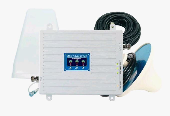 Комплект для усиления сотового сигнала SS91-GDW (900/1800/2100 MHz) (белый)