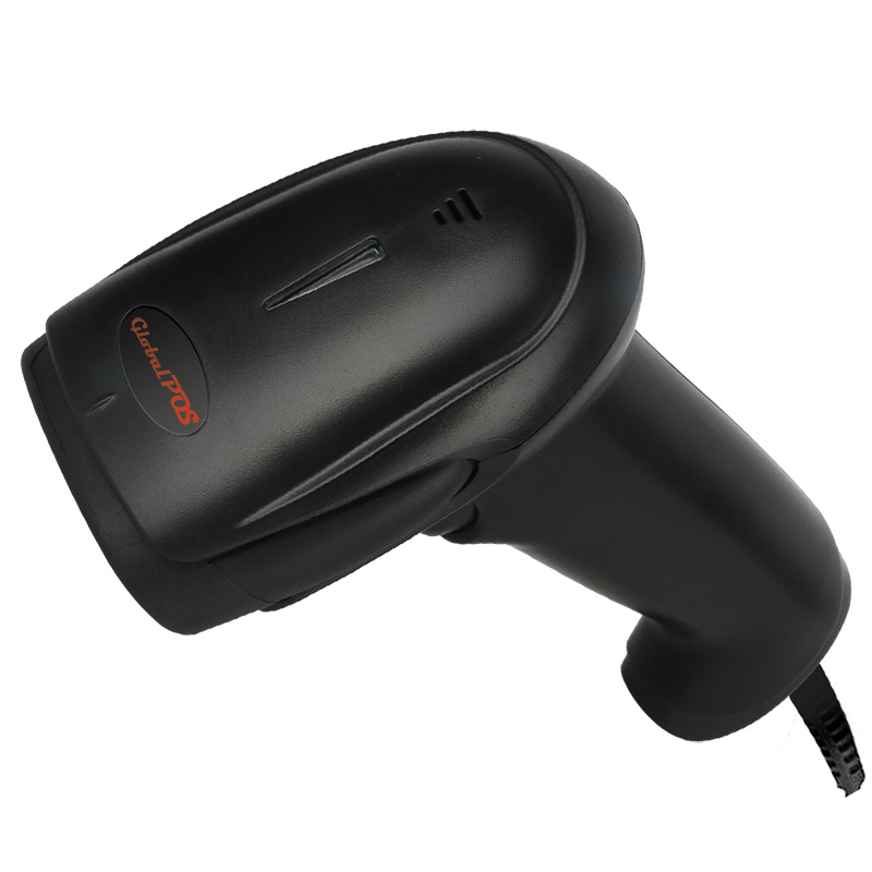 GlobaIPOS GP3300, двумерный (2D) руной сканер, USB HIP/VC, черный, в комплекте с USB кабелем