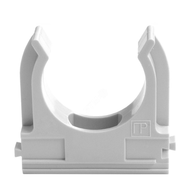 Крепеж гофрошланга ПНД д.20 мм СЕРАЯ "Промрукав" (100)