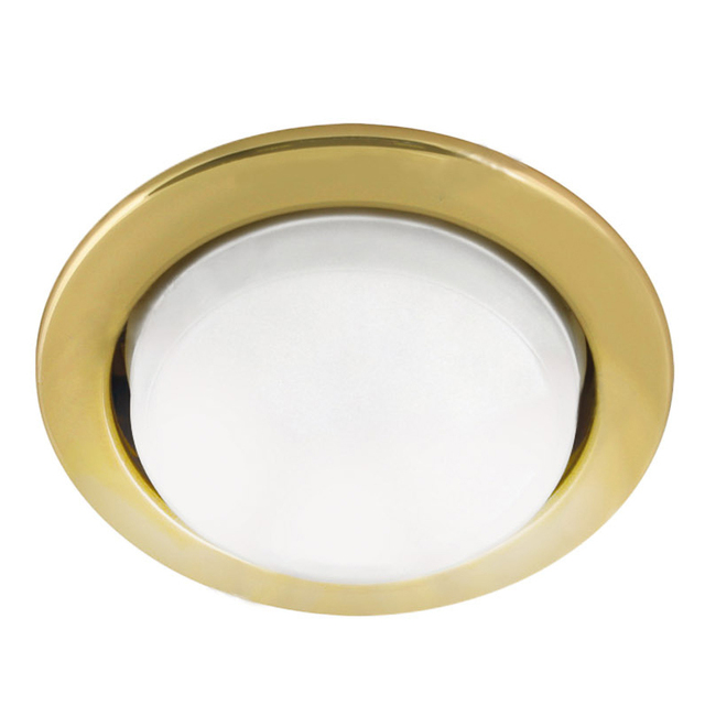 Светильник встраиваемый СВ 01-06 GX53 220 В 50 Гц золото TDM