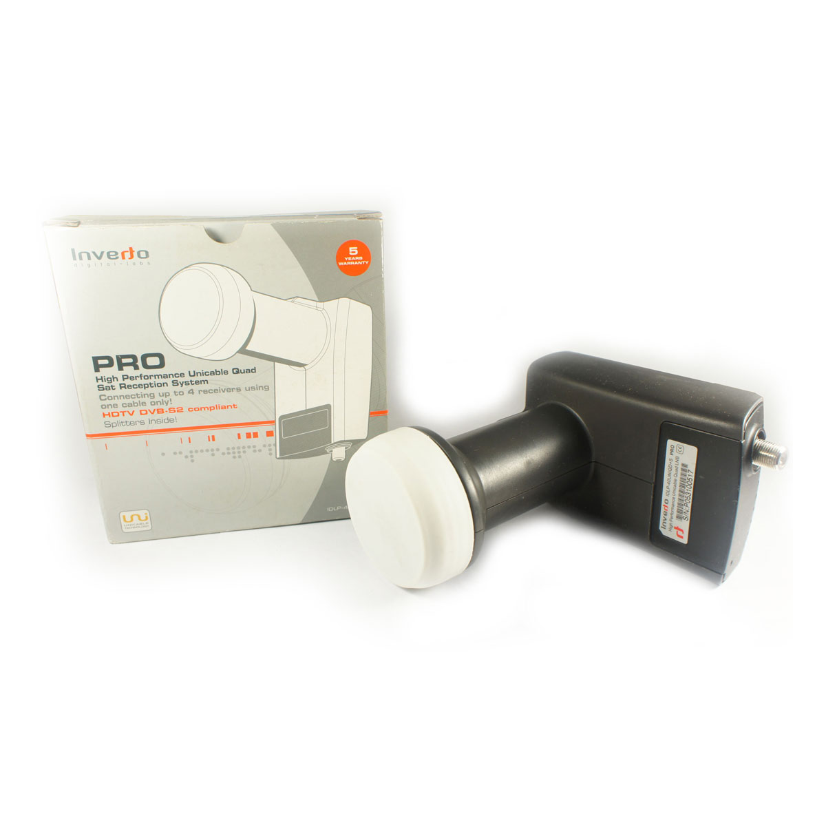 LNB Single Solution НТВ+ (Inverto IDLP-40UNIQD+S  PRO)