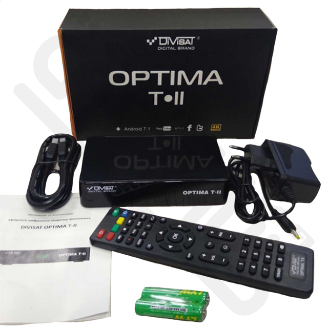 Андроид смарт приставка Divisat Optima T-II