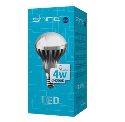 Лампа SHINE dot LED R50 4w E14 2700K