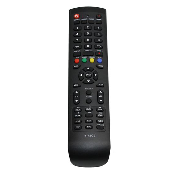 Пульт HUAYU Y-72C3 (STV-LC19T410WL) для TV Supra / Aiwa / Telefunken / FUSION / Soundmax / OLTO / ECON / Goldstar / Harper / Skyline / NESONS / Orion