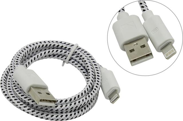 Кабель USB LIGHTNINIG DEFENDER 1м ACH01-03Т USB(AM)-Lightning(M), 