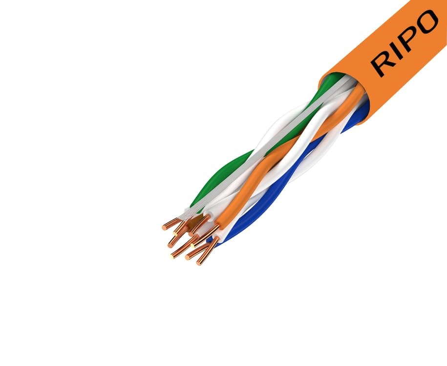 UTP 4 нг-LSZH CAT5E 24AWG Cu Ripo Standart